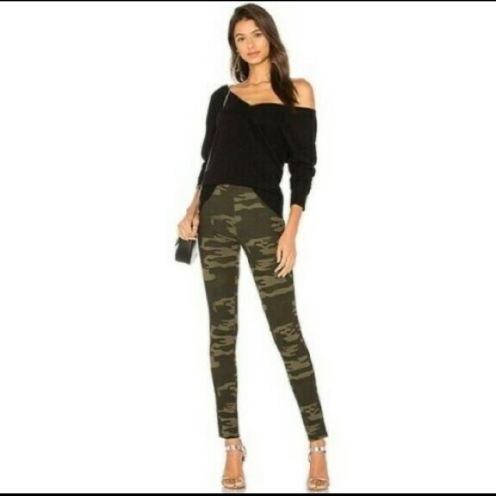 Anthropologie Sanctuary Petite Camouflage Leggings